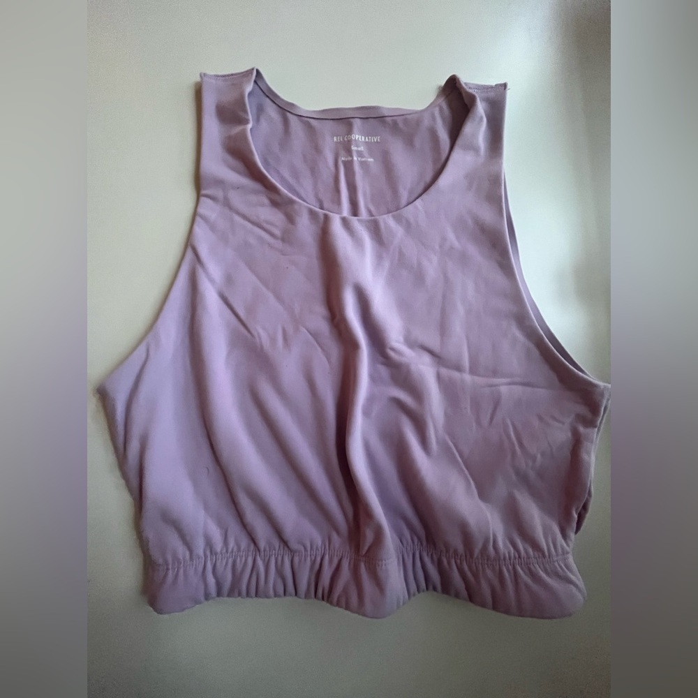 REI Long Crop Bra Top-Small